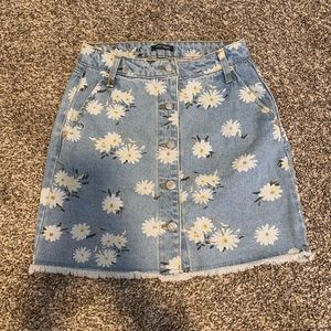 Daisy Denim Skirt